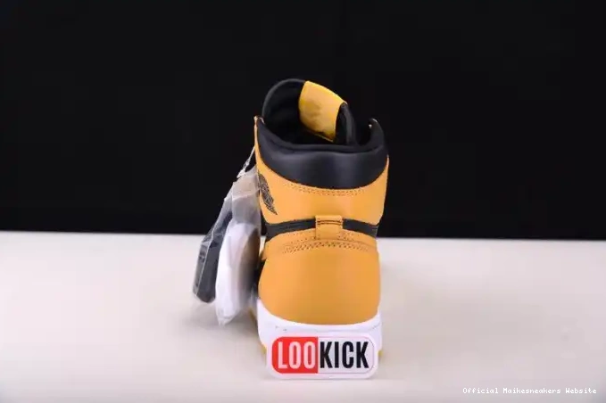 Official Maikesneakers High Jordan Retro 555088-701 Air OG 1 Pollen 0415